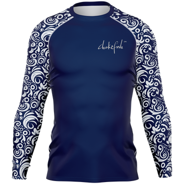 Chokefish™ Long Sleeve Rashguard Maori Men's Shirt-003